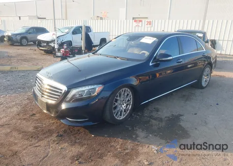 2015 Mercedes-Benz S 550 4Matic from USA, damaged, VIN WDDUG8FB1FA121259